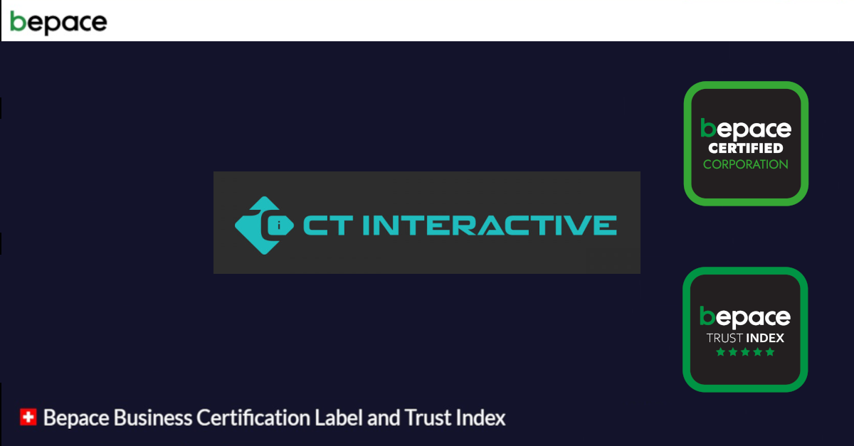 CT Interactive is now a Bepace-Certified Corporation
